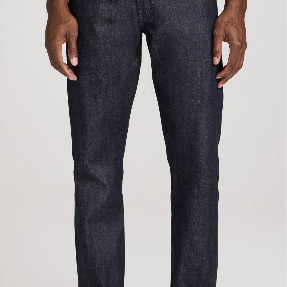 Naked & Famous Denim Dark Blue Men's Slim Size 31 True Guy Indigo Selvedge Jeans